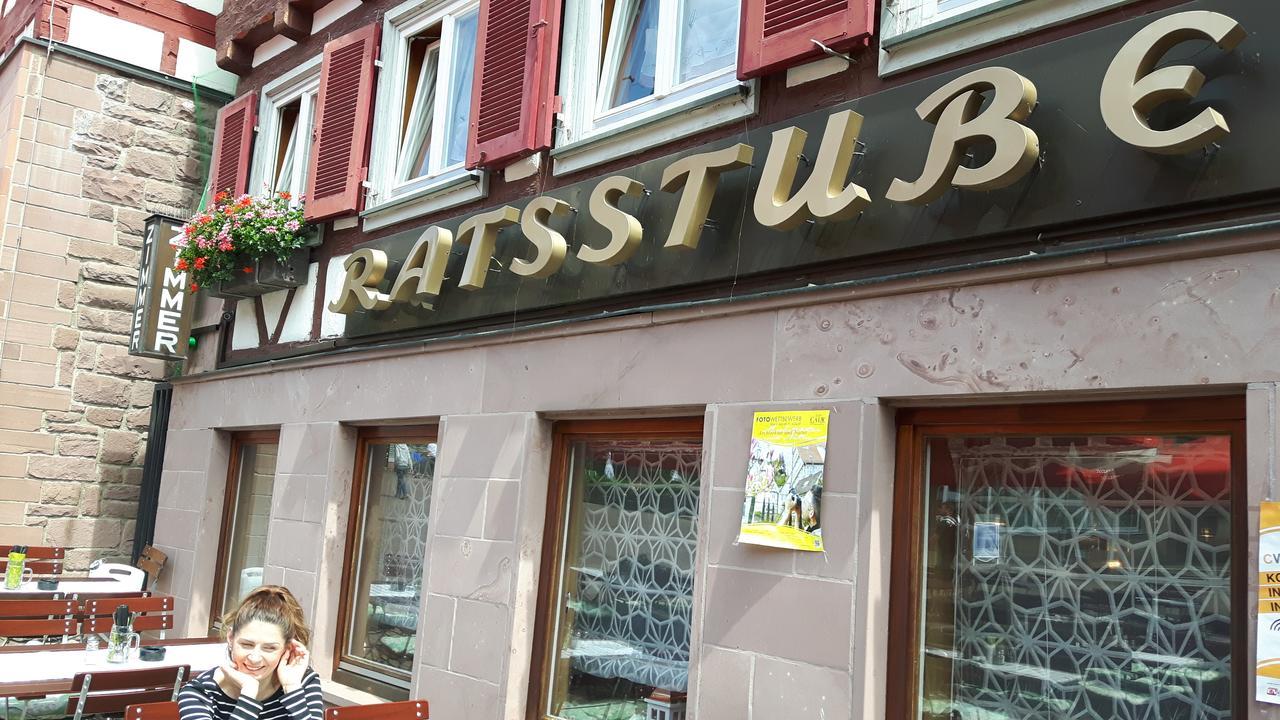 Hotel-Restaurant Ratsstube Calw Εξωτερικό φωτογραφία