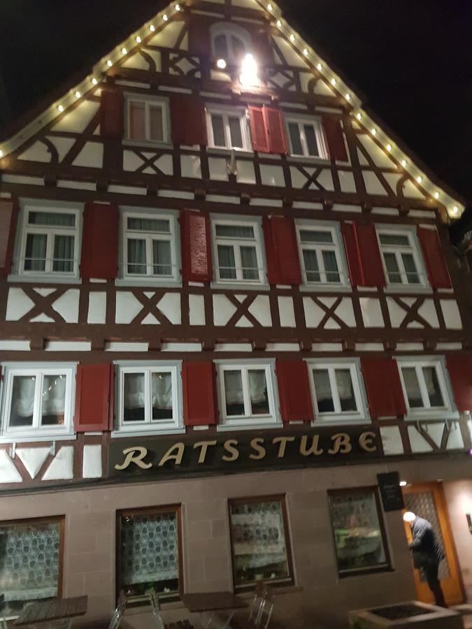 Hotel-Restaurant Ratsstube Calw Εξωτερικό φωτογραφία